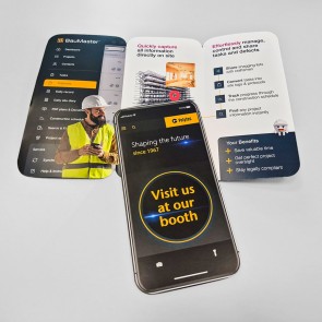 Der 6-seitige Handyflyer