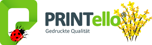 Online Druckerei Printello - gedruckte Qualität
